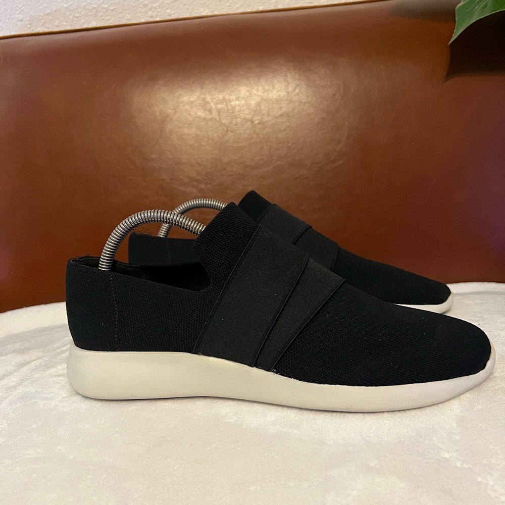 Vince Aston Black Slip-On Sneaker EU 40